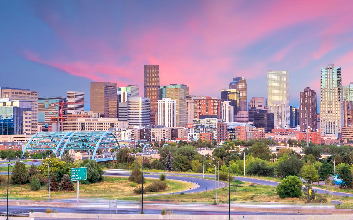 denver colorado cityscape